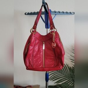 Michael Kors Leather Hobo Bag
